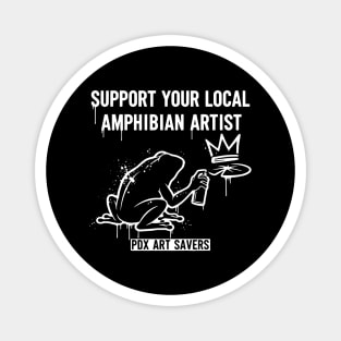 OCT-136 Support Local Amphibian Artist Portland Magnet